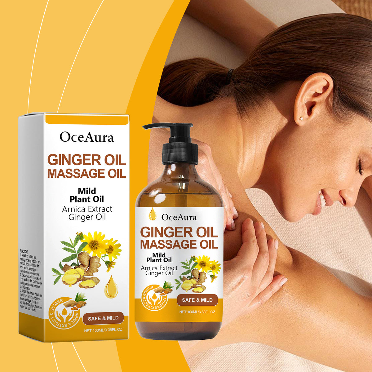 Recuvia Lymphatic Drainage Massage Oil