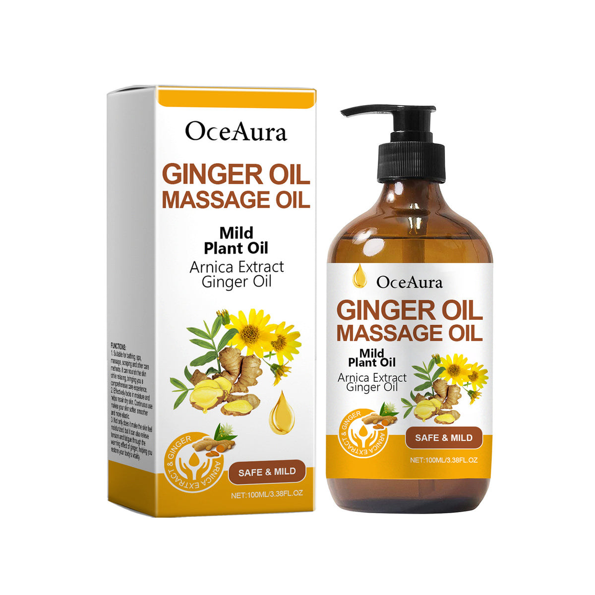 Recuvia Lymphatic Drainage Massage Oil