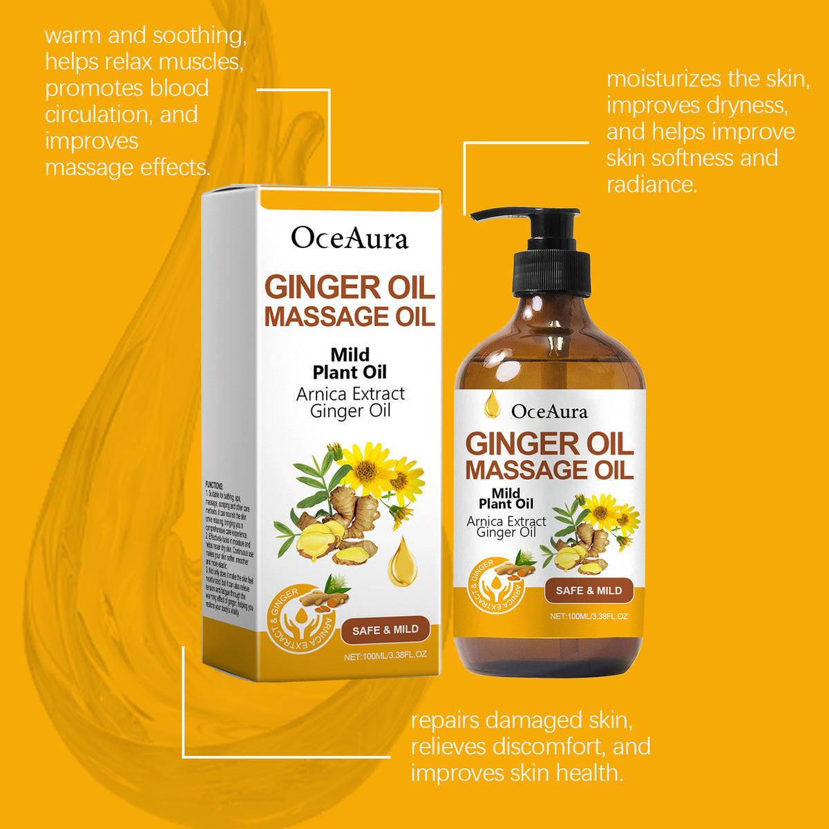Recuvia Lymphatic Drainage Massage Oil